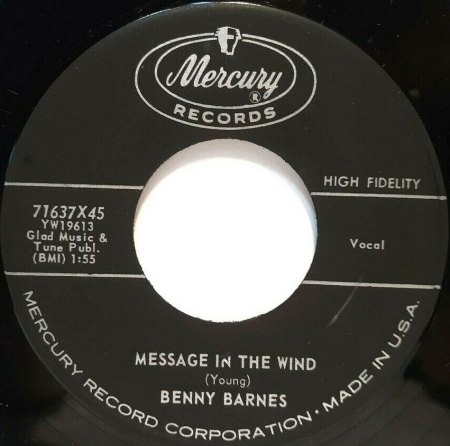 BENNY BARNES