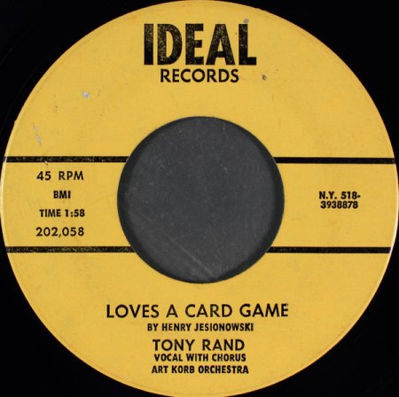 TONY RAND, LEE RANDY & LEE RAND