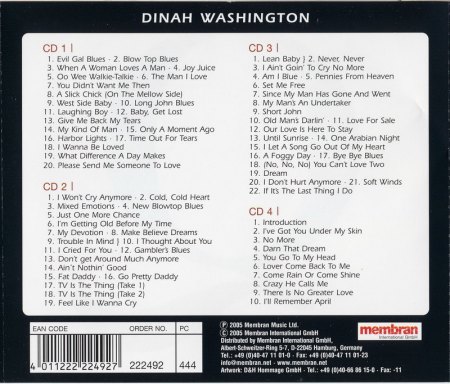 DINAH WASHINGTON