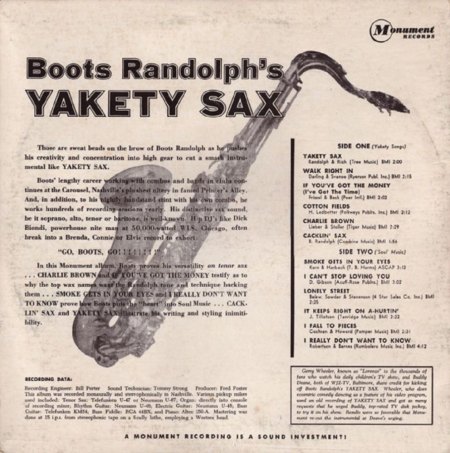 BOOTS RANDOLPH
