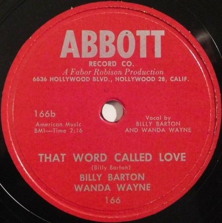 BILLY BARTON