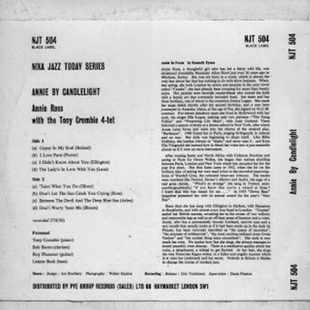 ANNIE ROSS