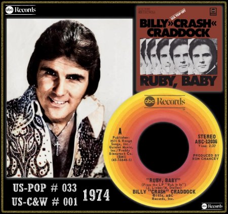 BILLY 'CRASH' CRADDOCK - RUBY BABY