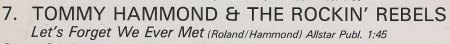 TOMMY HAMMOND