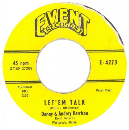 DANNY & AUDREY HARRISON