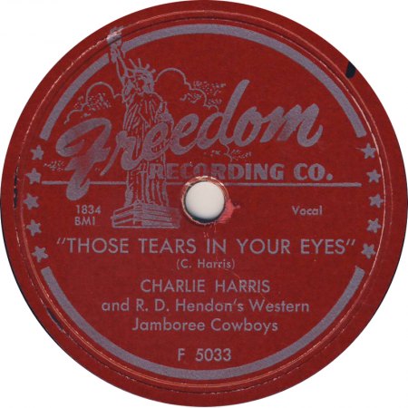 R.D. HENDON AND HIS WESTERN JAMBOREE COWBOYS