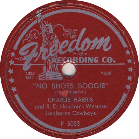 R.D. HENDON AND HIS WESTERN JAMBOREE COWBOYS
