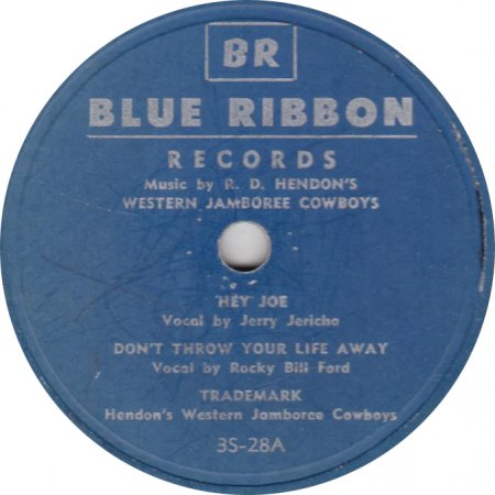 R.D. HENDON AND HIS WESTERN JAMBOREE COWBOYS