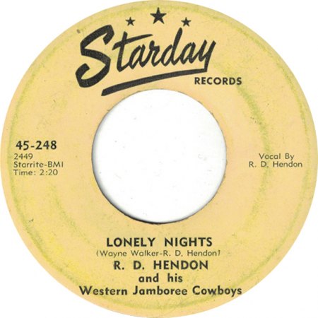 R.D. HENDON AND HIS WESTERN JAMBOREE COWBOYS