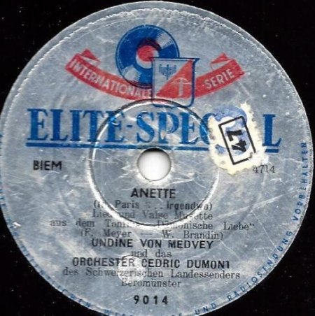 UNDINE VON MEDVEY