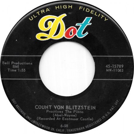 COUNT von BLITZSTEIN