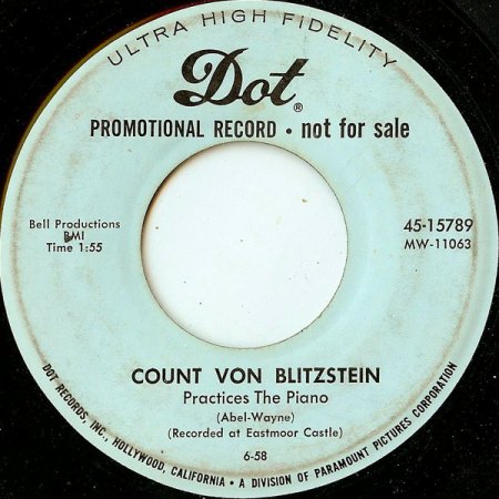 COUNT von BLITZSTEIN