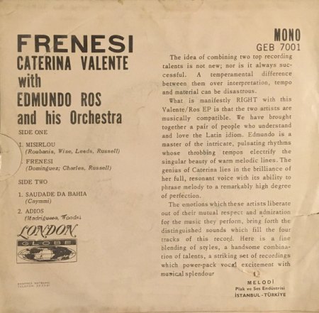 CATERINA VALENTE - International