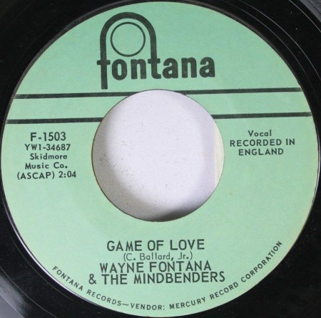 WAYNE FONTANA & THE MINDBENDERS