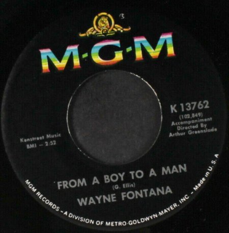 WAYNE FONTANA & THE MINDBENDERS