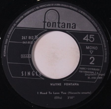 WAYNE FONTANA & THE MINDBENDERS