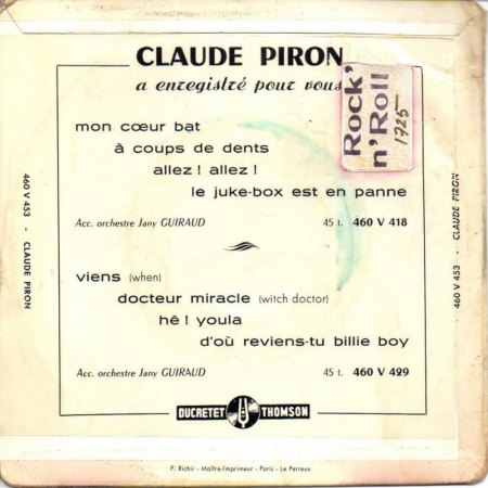 DANNY BOY & ses Penitents (= Claude Piron)