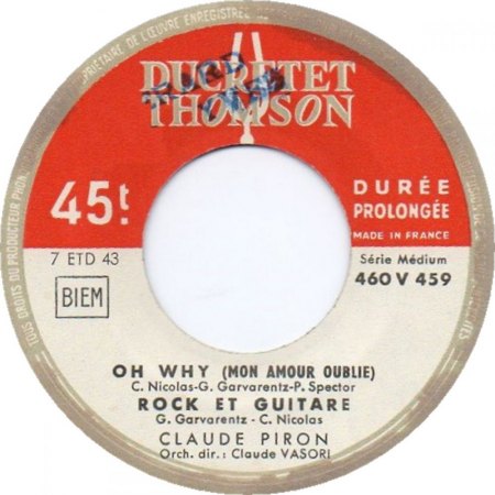 DANNY BOY & ses Penitents (= Claude Piron)