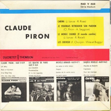 DANNY BOY & ses Penitents (= Claude Piron)