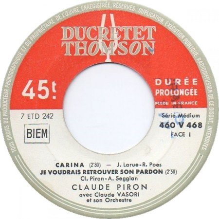DANNY BOY & ses Penitents (= Claude Piron)