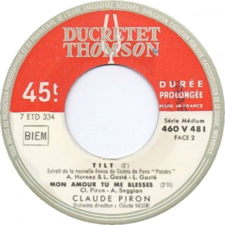 DANNY BOY & ses Penitents (= Claude Piron)