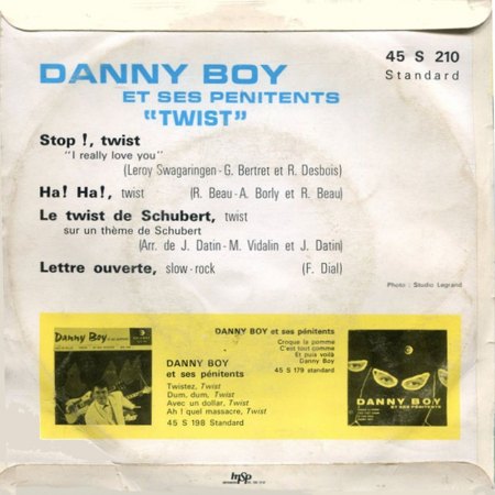 DANNY BOY & ses Penitents (= Claude Piron)