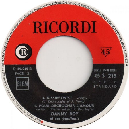 DANNY BOY & ses Penitents (= Claude Piron)