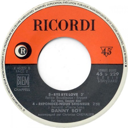 DANNY BOY & ses Penitents (= Claude Piron)