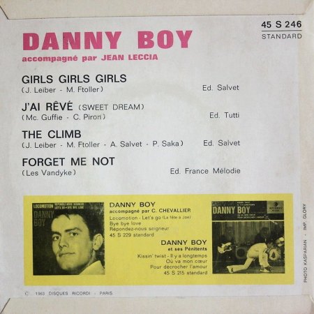 DANNY BOY & ses Penitents (= Claude Piron)