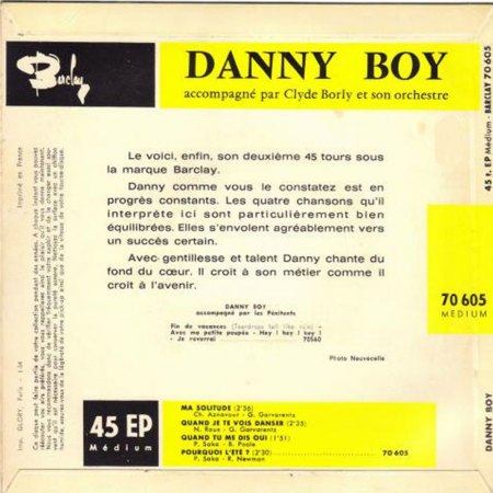 DANNY BOY & ses Penitents (= Claude Piron)