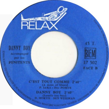 DANNY BOY & ses Penitents (= Claude Piron)
