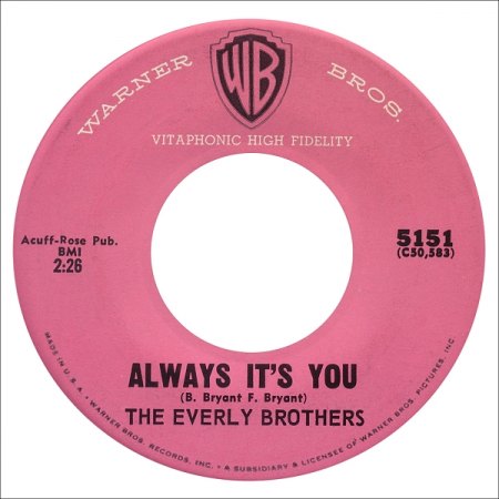 k-5151     B  Always It's You  Pink Label.jpg