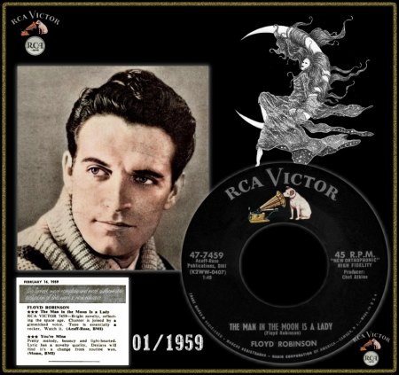 FLOYD ROBINSON - THE MAN IN THE MOON IS A LADY