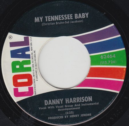 DANNY HARRISON - mit und ohne The Count Victors (CDN)