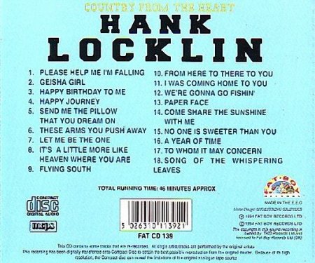 HANK LOCKLIN (1918 - 2009)