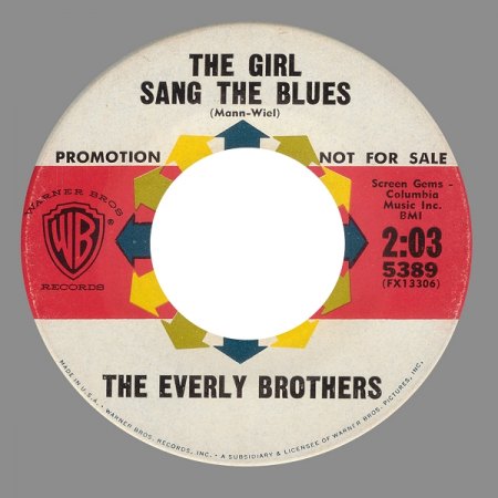 k-5389     A  The Girl Sang The Blues  Promo.jpg