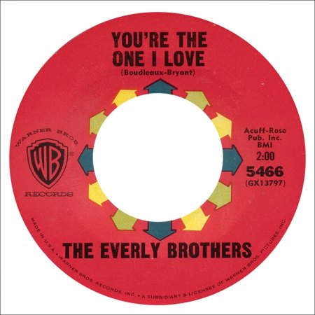 k-5466     B  You're The One I Love.jpg