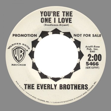 k-5466     B  You're The One I Love  Promo.jpg