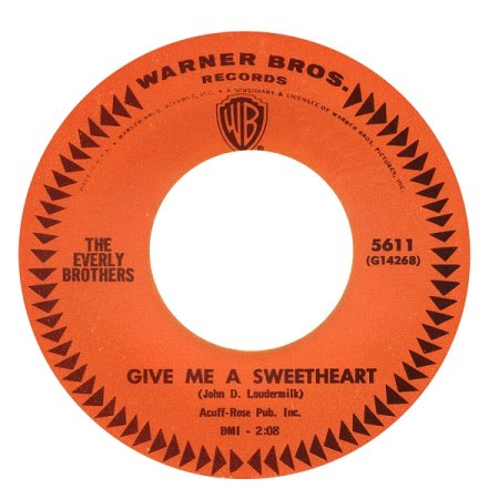 k-5611     B  Give Me A Sweetheart.jpg