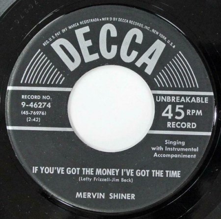 MERVIN SHINER