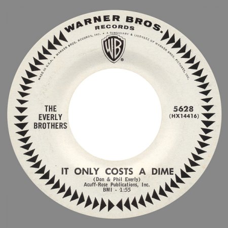 k-5628     B  It Only Costs A Dime  Promo.jpg
