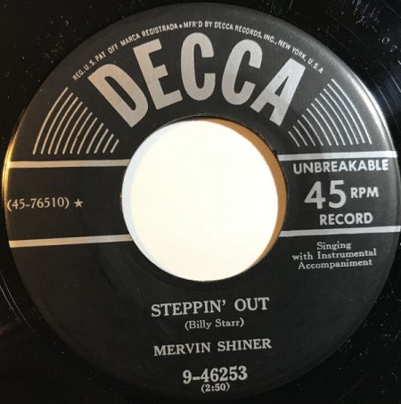 MERVIN SHINER