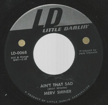 MERVIN SHINER