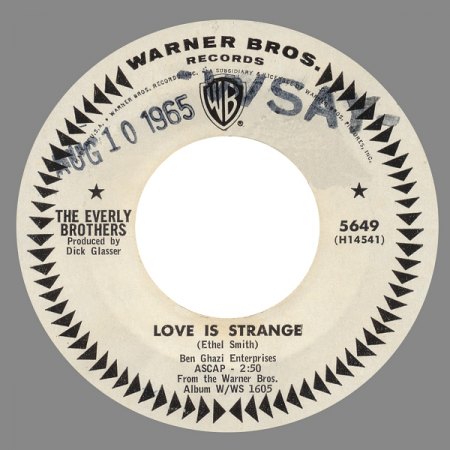 k-5649     A  Love Is Strange  Promo.jpg