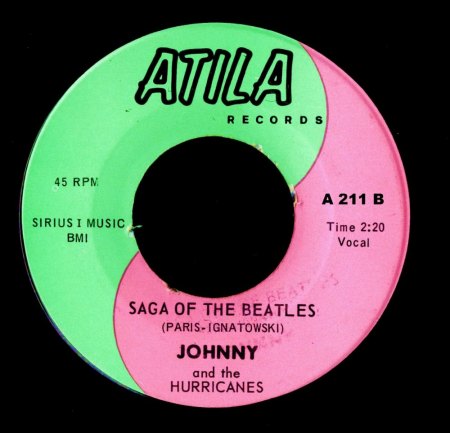 JOHNNY & THE HURRICANES - Bio und Singles