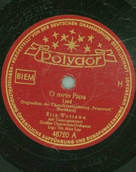 OH MEIN PAPA (OH MY PA-PA)
