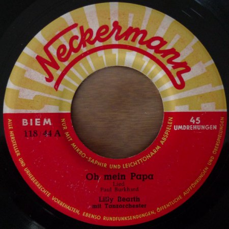 OH MEIN PAPA (OH MY PA-PA)