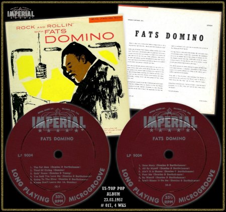 FATS DOMINO IMPERIAL LP 9004