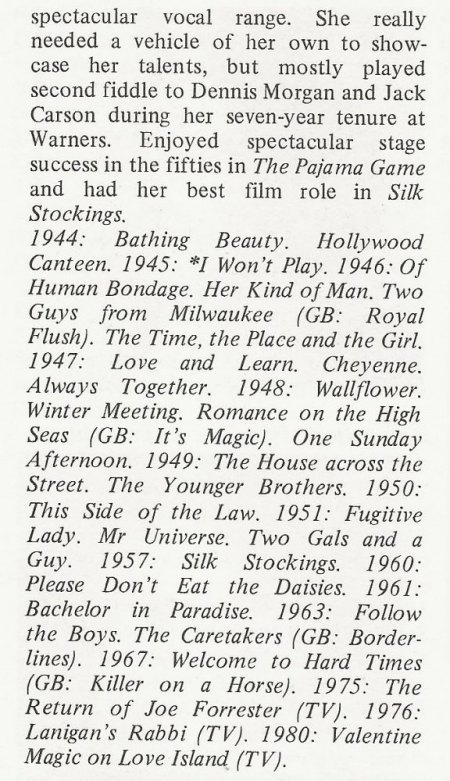 JANIS PAIGE