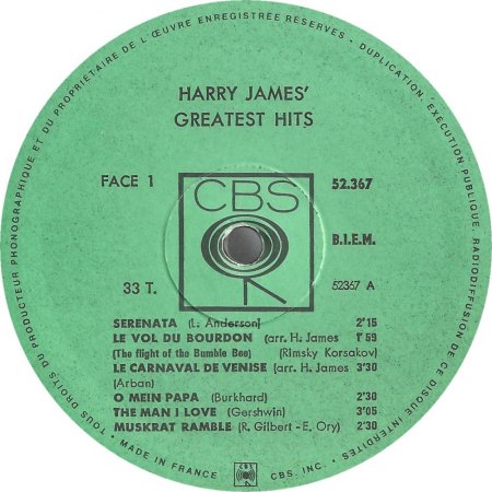 HARRY JAMES